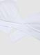 White organic cotton bra with removable padding_1