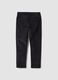 Pantaloni grigi in cotone elasticizzato a coste slim fit_2