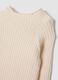 White ribbed viscose-blend crew-neck top_2