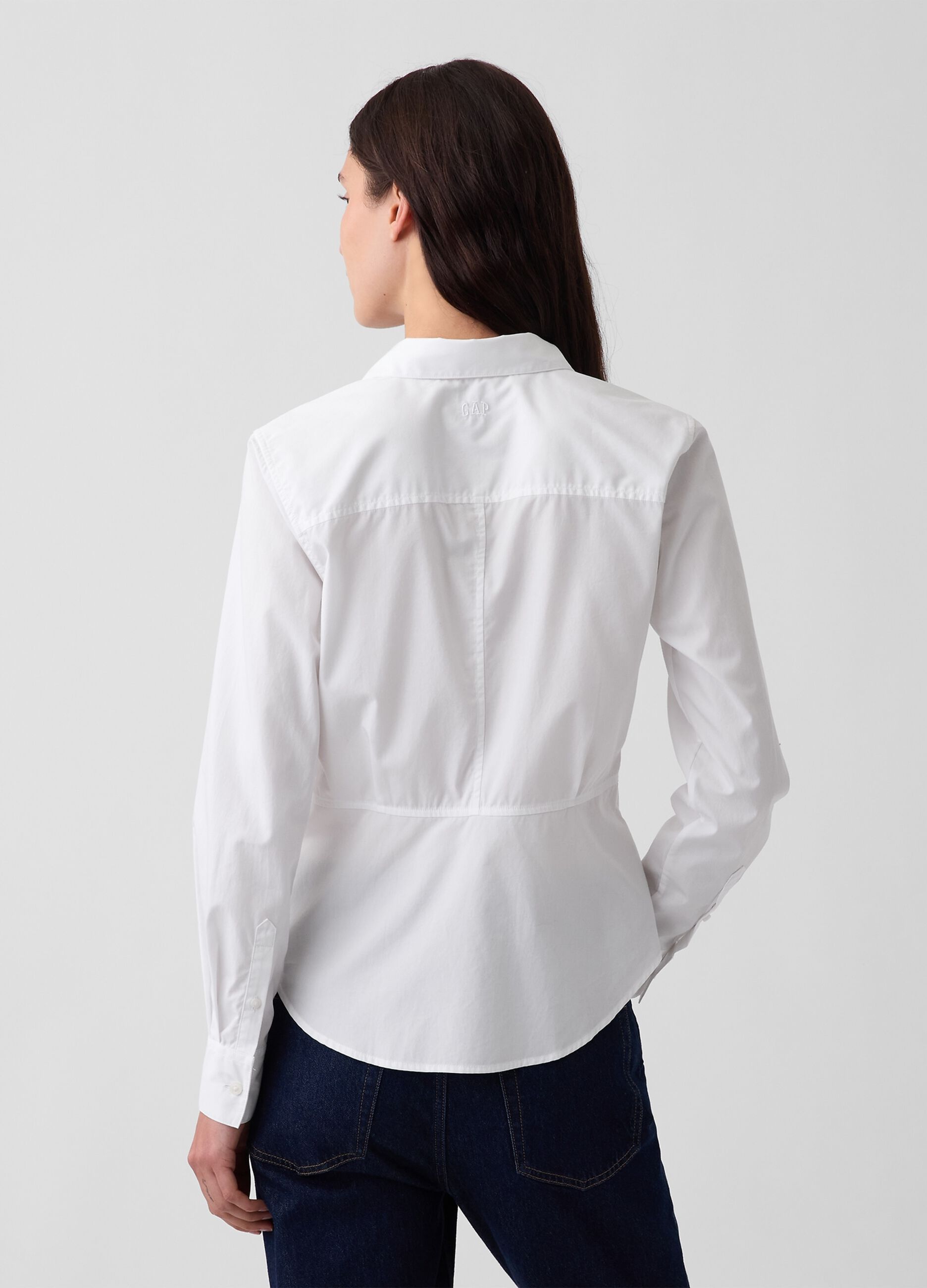 White pure cotton shirt