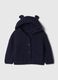 Unisex Blue Cotton Cardigan_0