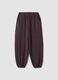 Pantaloni sportivi viola in tessuto soft-touch ALTAVIA STUDIO_5