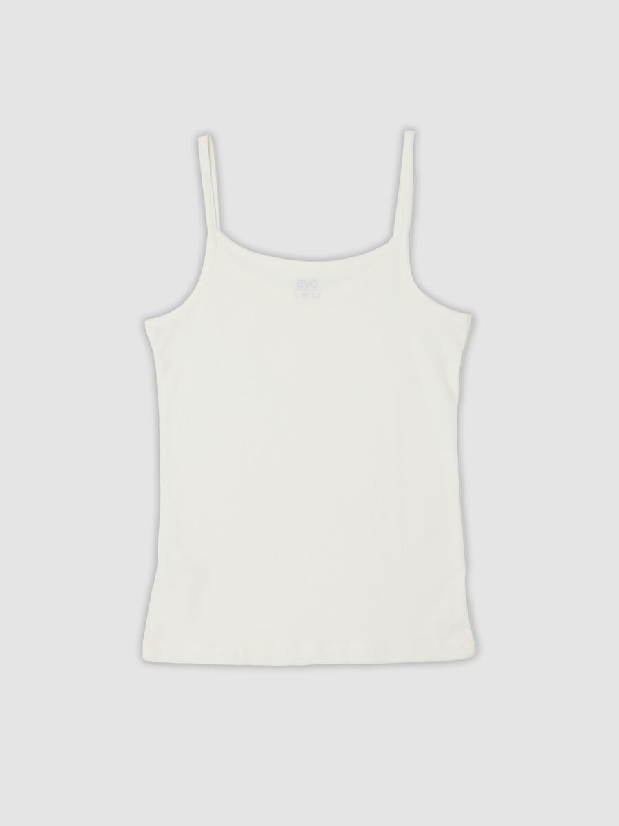 Bipack canotte bianco e grigio in cotone elasticizzato regular fit_1