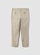 Beige regular-fit stretch cotton twill chino trousers_6