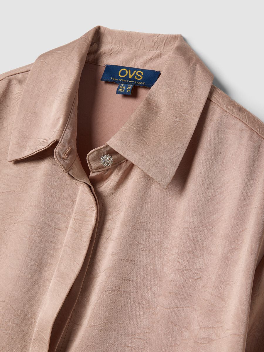 Pink regular-fit shirt with classic collar_5