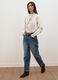 White pure cotton shirt with lace_1