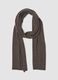 Sciarpa marrone in misto lana, cashmere e viscosa_0