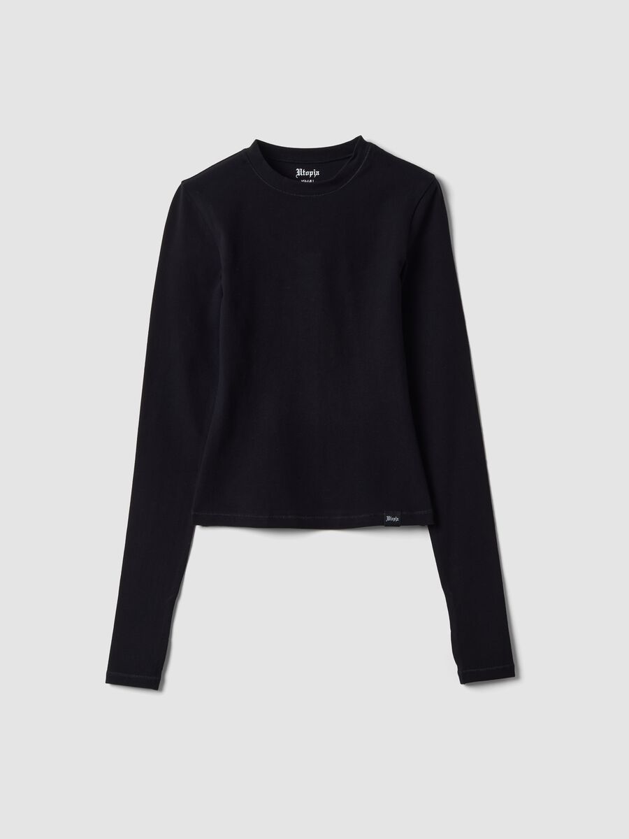 Perfect Black Long-Sleeve Top_0