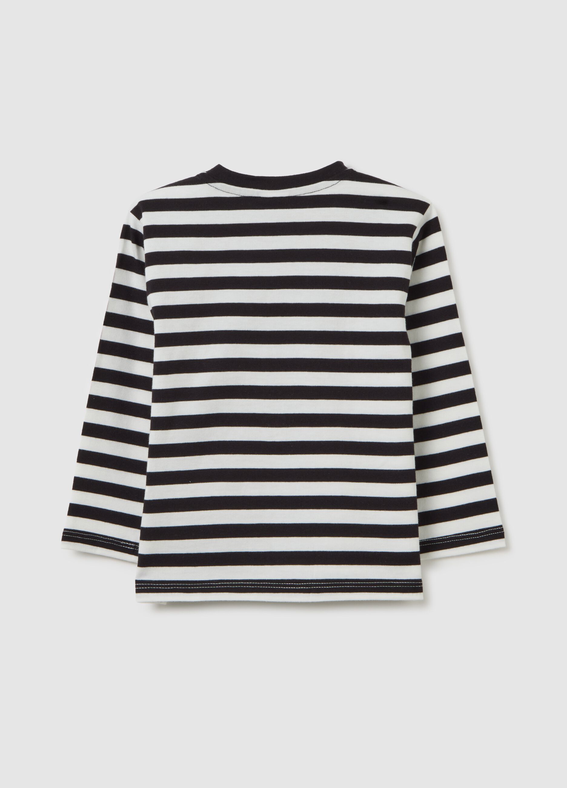 Children's multicolour regular fit pure cotton T-shirt