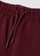 Pantaloni culotte viola in puro cotone_1