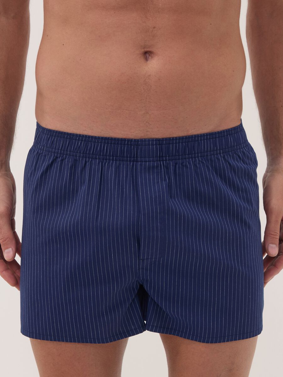2-pack blue and light blue boxer shorts in pure organic cotton_1