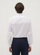 White slim-fit pure cotton shirt with cutaway collar_3
