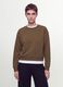Green cotton-blend regular-fit crew-neck sweatshirt_0