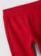 Red stretch cotton leggings_2