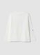 Cream White Pure Cotton T-shirt with Pikachu Print, Regular Fit_1