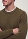 Maglia verde girocollo in jersey knit regular fit_2