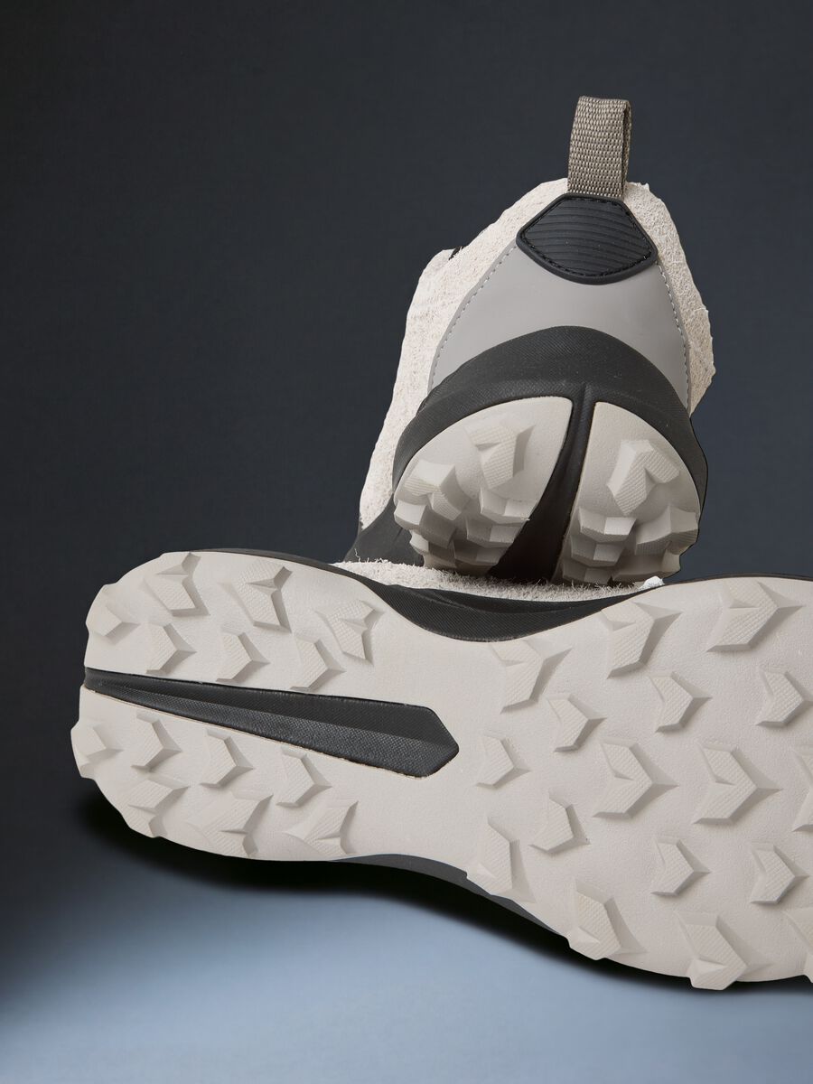 Beige Water-Repellent Outdoor Leather Shoe ALTAVIA WITH DEBORAH COMPAGNONI_2