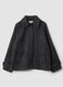 Cappotto grigio in misto lana a fantasia pied de poule_4
