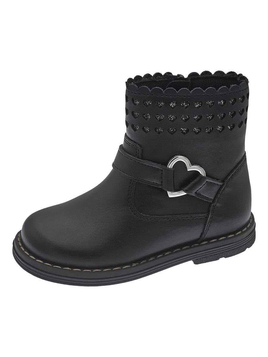 Chicco Black Ankle Boots for Girls_0