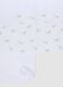 White pure cotton sheet set with bunny print_1