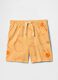 Orange pure cotton children's shorts_1