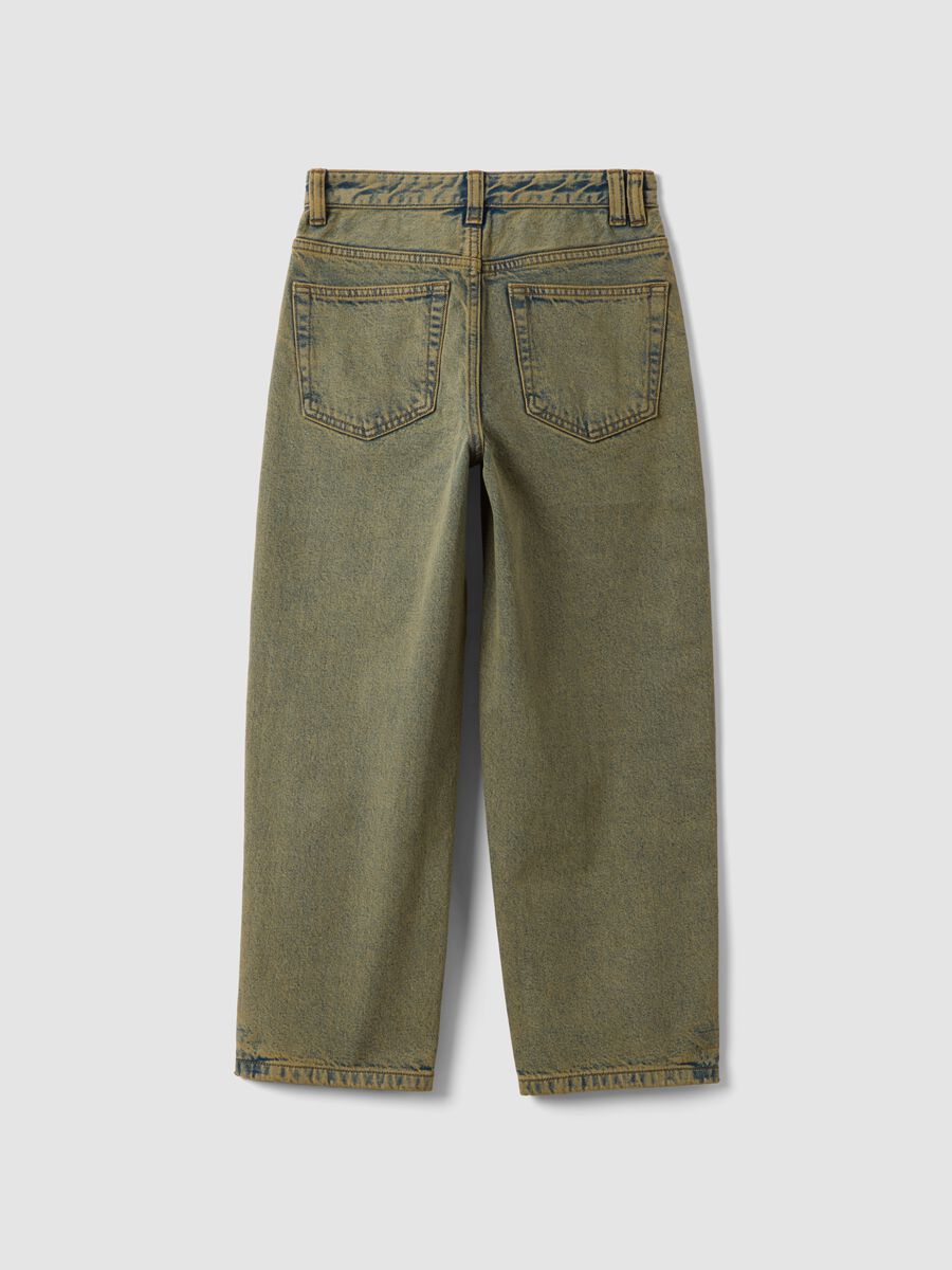 Pure cotton denim jeans, skater fit_5