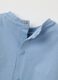 Baby t-shirt in pure blue cotton regular fit with print_3