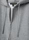 Grey cotton-blend hoodie with crew neck_1