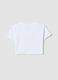 White pure cotton girls' T-shirt with strawberry print_1