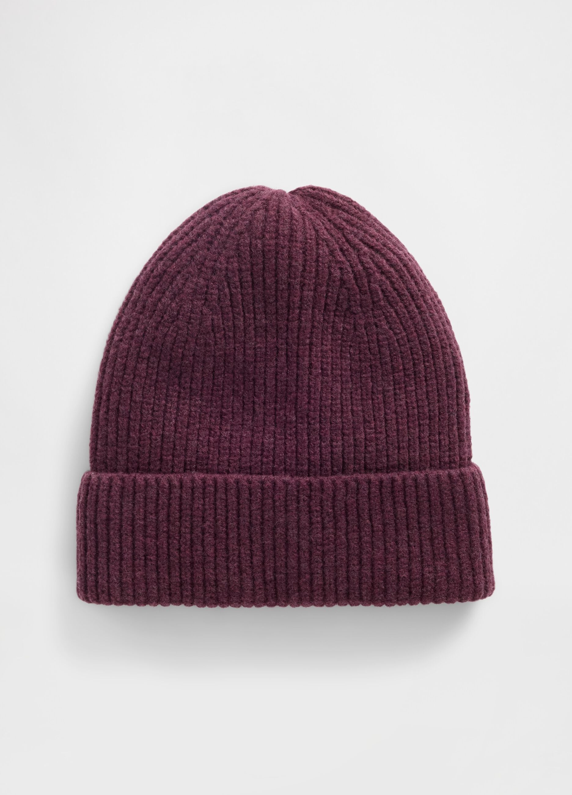Purple Cotton Blend Hat
