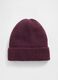 Purple Cotton Blend Hat_0