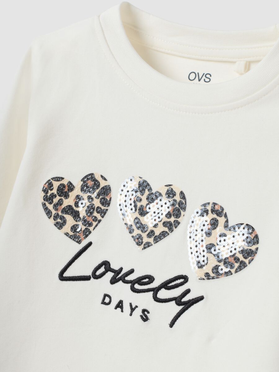 White stretch cotton crew-neck T-shirt_2