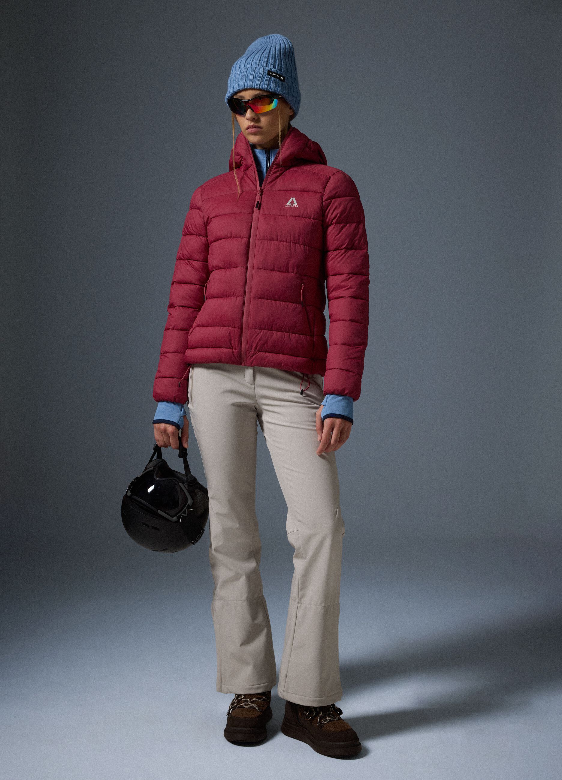 ALTAVIA Windproof Padded Jacket WITH DEBORAH COMPAGNONI