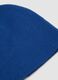 Cappello blu in maglia jersey_1