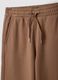 Girls&rsquo; brown culotte trousers in pure organic cotton_2