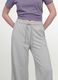 Grey baggy-fit pure cotton jogger trousers_2