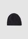 Blue fleece beanie_0