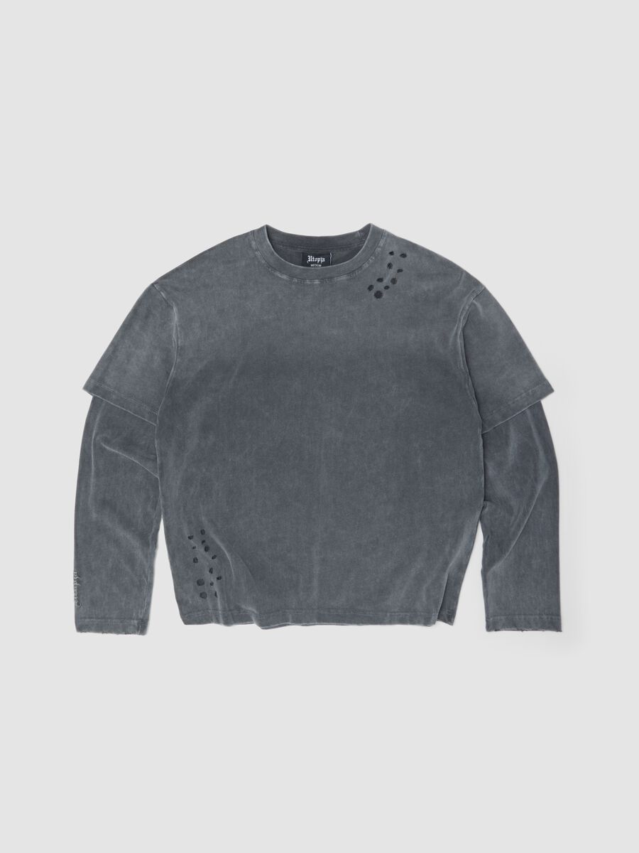 Double Longsleeve Sunfaded Grey_1