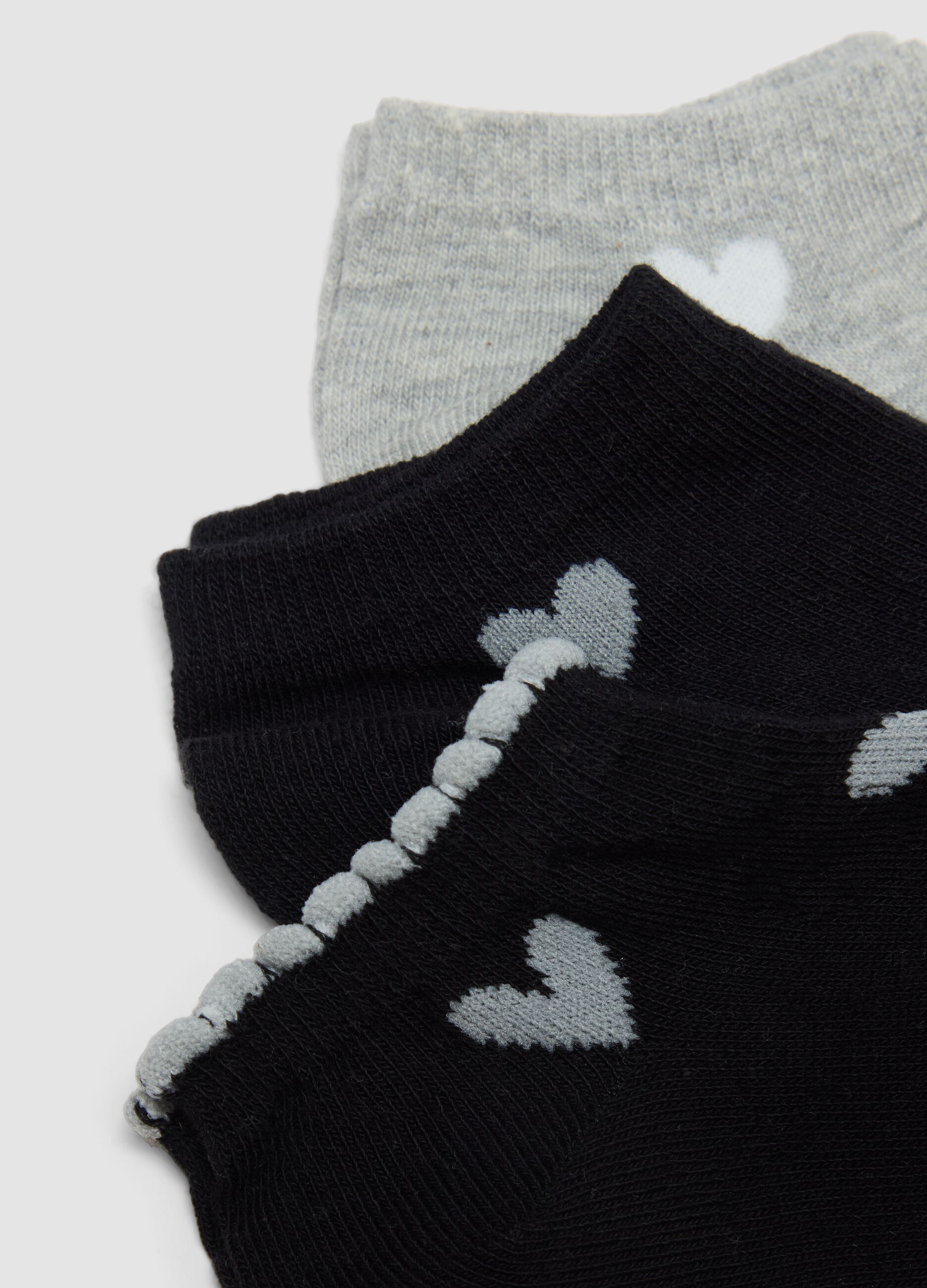 Multipack multicolour organic cotton blend socks