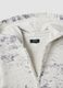 White cotton-blend hoodie sweatshirt with crew neck, oversized fit_1