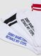 Three-pack of white sports socks with multicolour stripes in stretch cotton_1