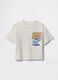 White T-shirt with short sleeves and graphic_0
