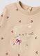 Completo beige in puro cotone con felpa girocollo_3