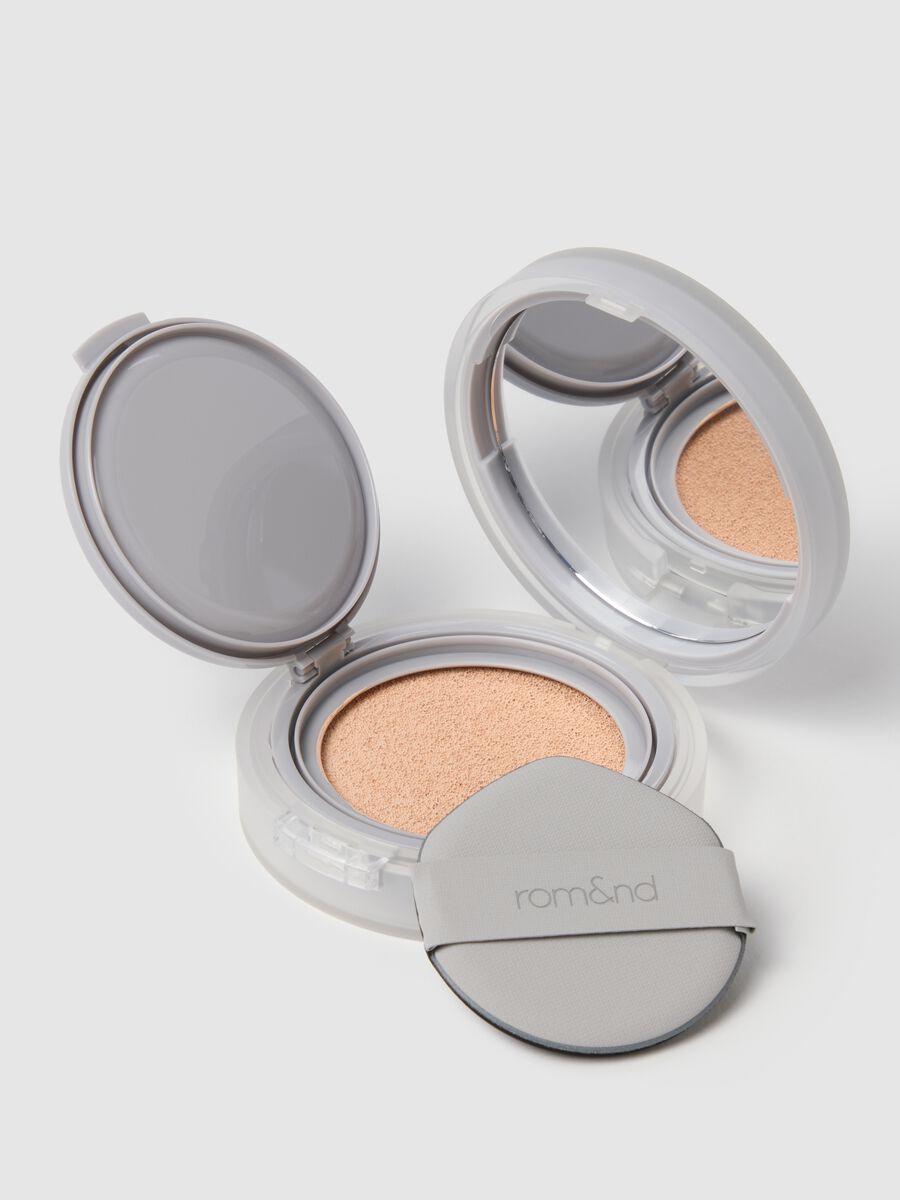 ROM&ND NU ZERO CUSHION 02 PURE21 CUSHION FOUNDATION - Korean makeup_0