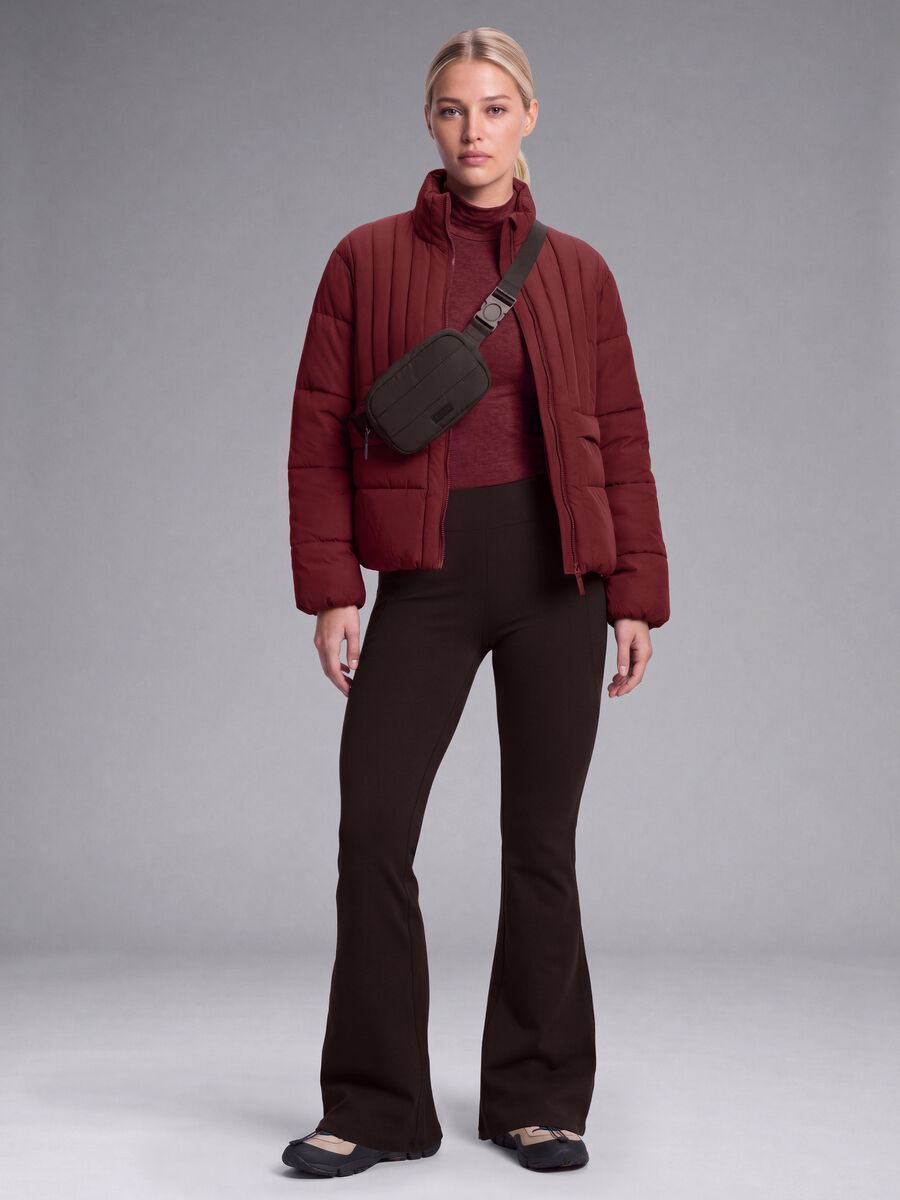 Brown flared stretch trousers ALTAVIA STUDIO_0