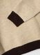 Beige crew-neck jumper in stretch wool and alpaca, regular fit_1