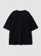 Black pure cotton T-shirt with New York Knicks print_6