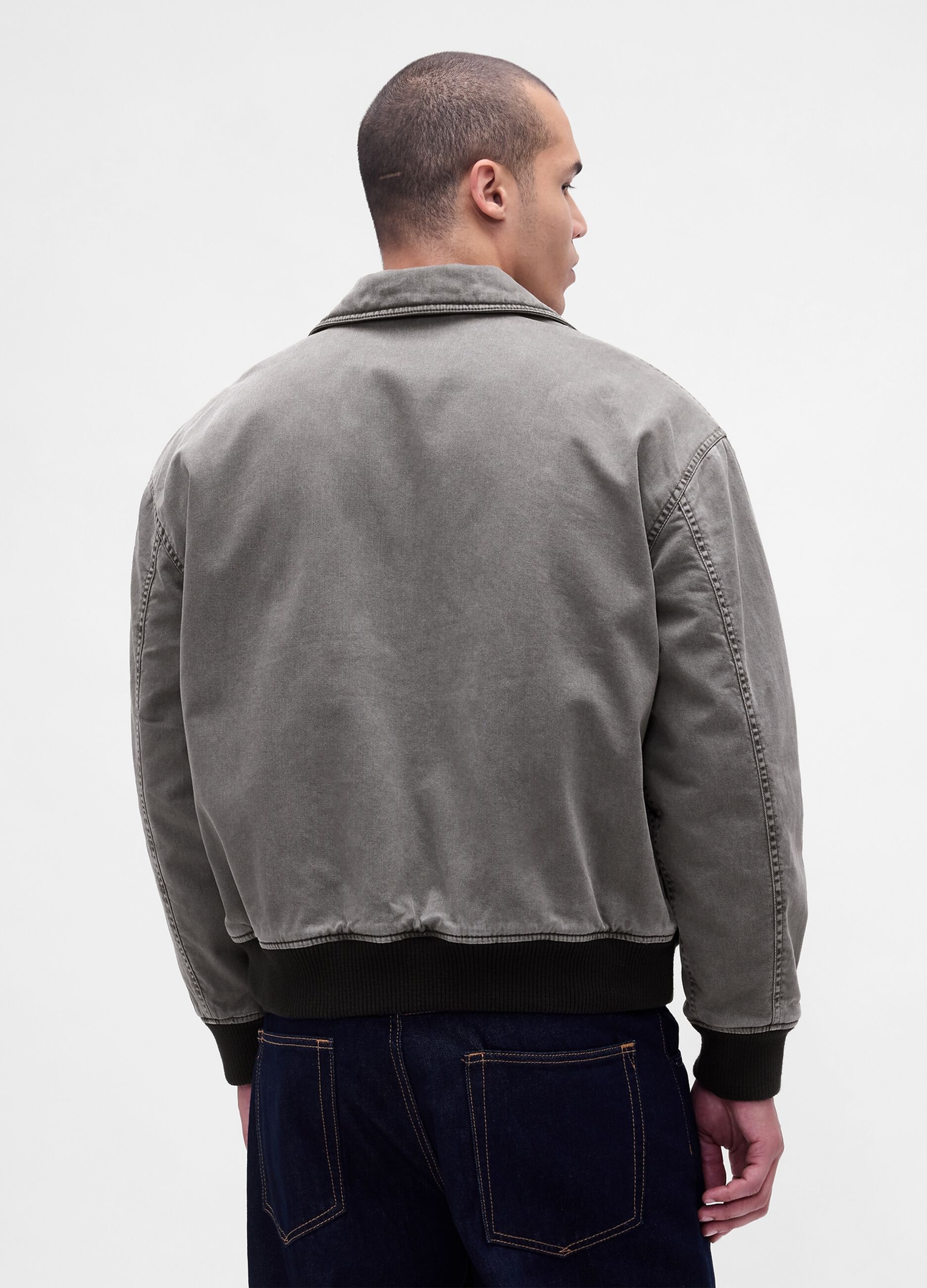 Grey Cotton Jacket