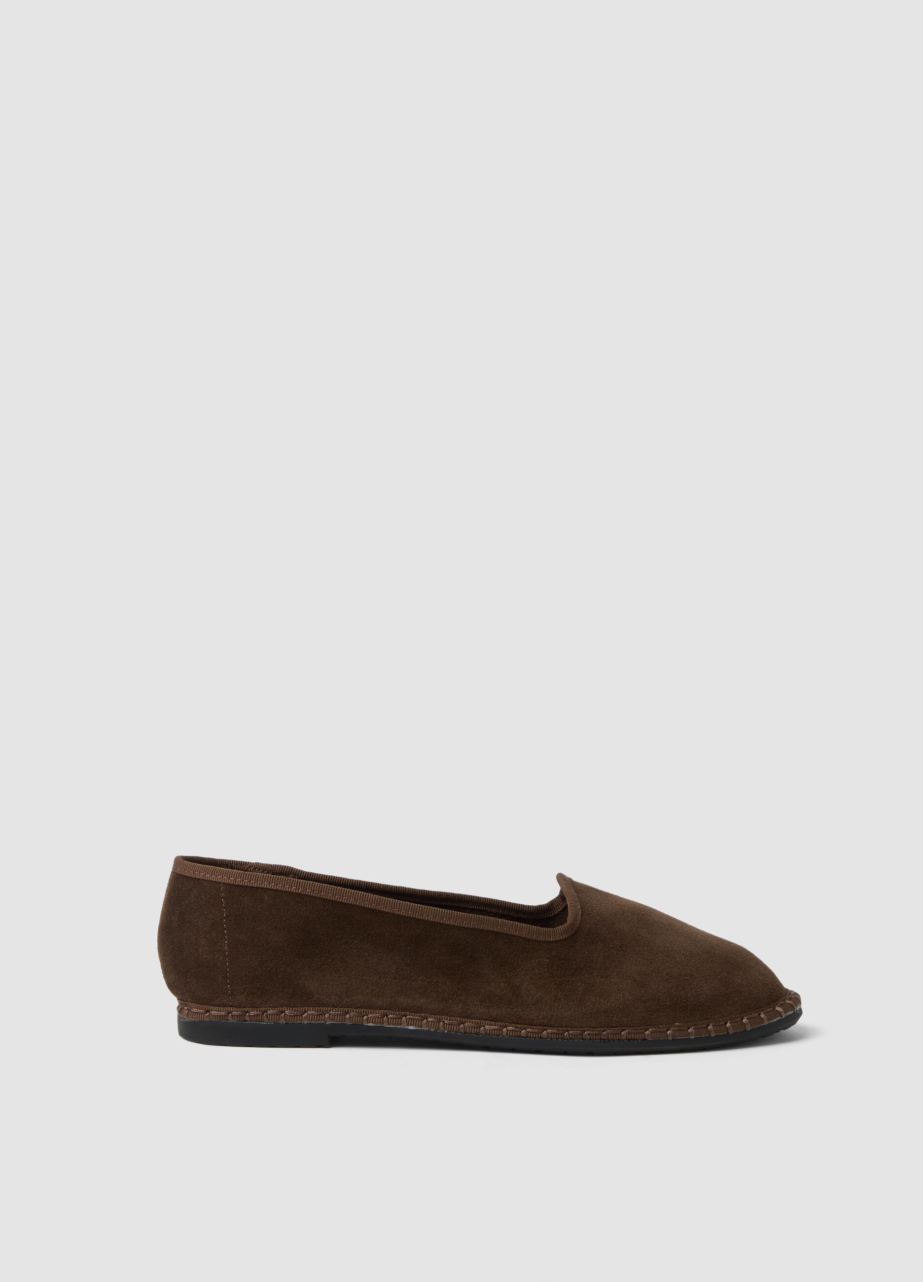 Brown Furlane in Genuine Suede Leather