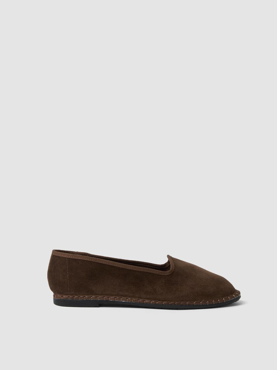 Brown Furlane in Genuine Suede Leather_0